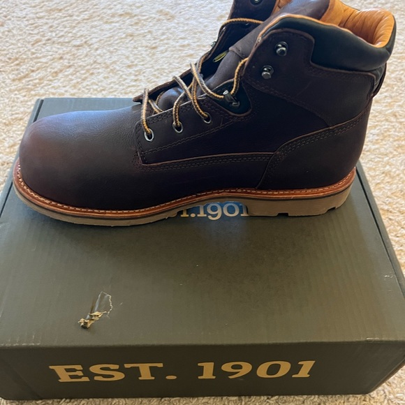 Chippewa Full Grain Leather Work Boots - Picture 3 of 9